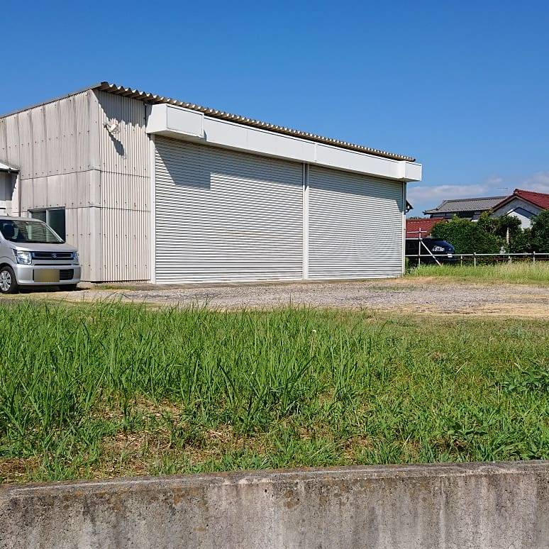事務所と倉庫兼工場をかりました！